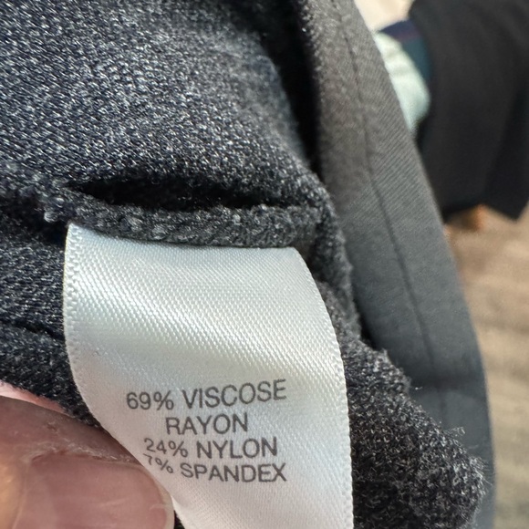 J. Jill Pants Womens Petite Ponte Full Leg Checked Pull On Stretch - Picture 6 of 6